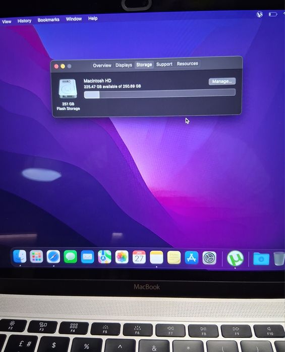 Macbook 12 inch 2016 , 256 GB, Рядък модел.