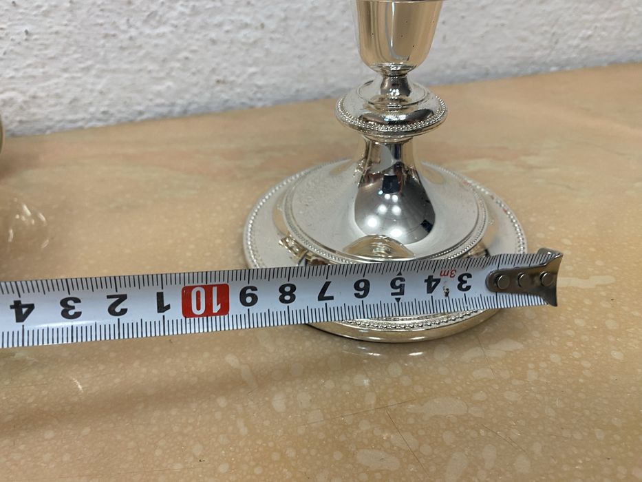 Посребрени свещници от англия