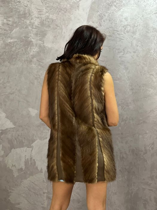 Vesta de blana naturala Nurca