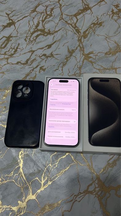 Iphone 15 pro 256gb 100%
