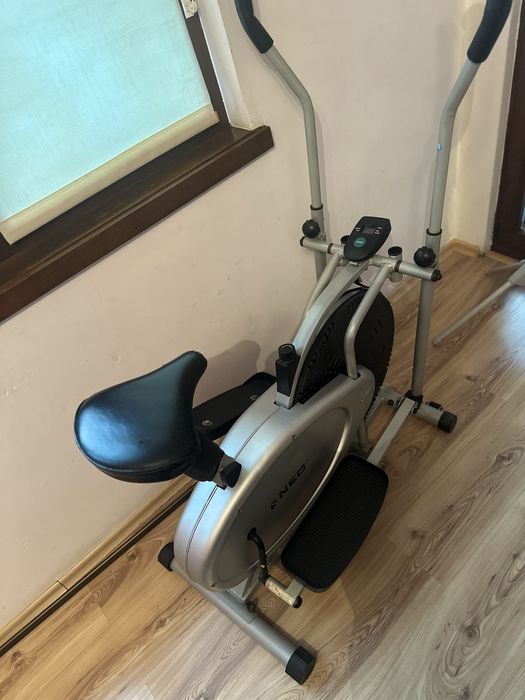Велоергометър / кро стренажор 2-в-1 – готов за тренировки