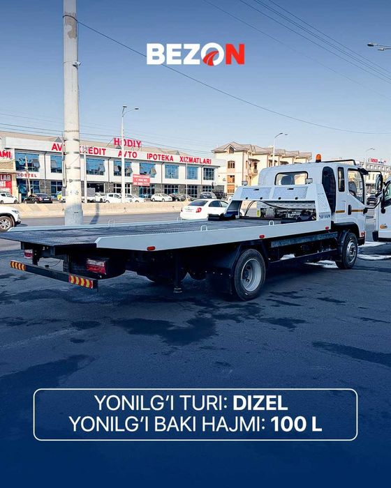 Evakuator surma platformalik (со сдвижной) FAW Tiger V