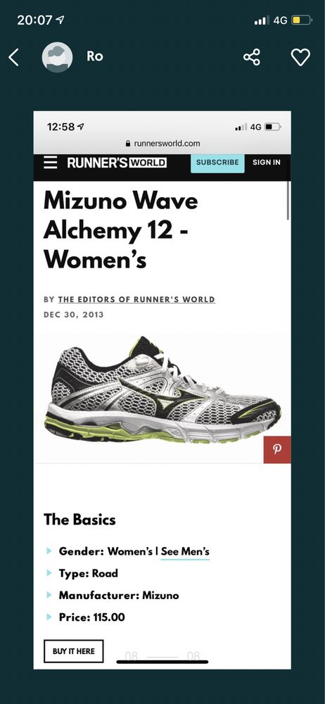 Mizuno wave alchemy 8 hot sale 2013