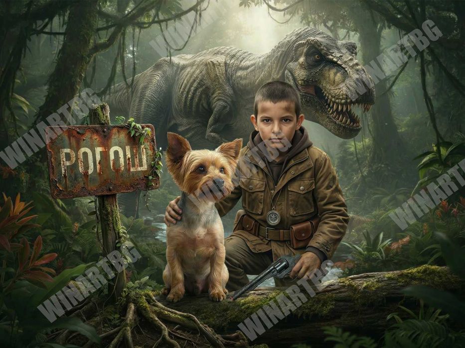 Карикатури за всеки повод - Персонализирани, Дигитални, в Рамка