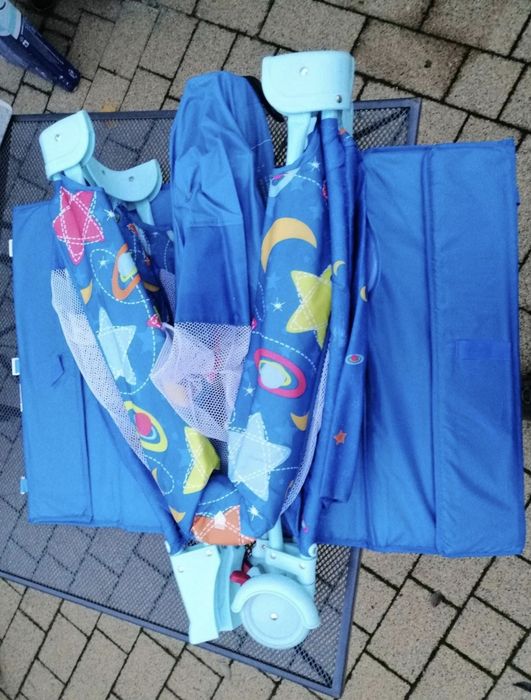 Patut bebe marca Primii Pasi, albastru