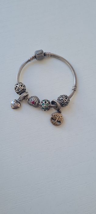 Bratara Pandora+charmuri