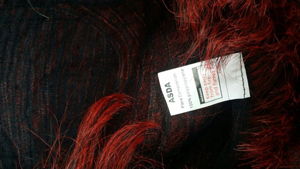 Peruca sintetica cornite teatru petrecere carnaval halloween copii