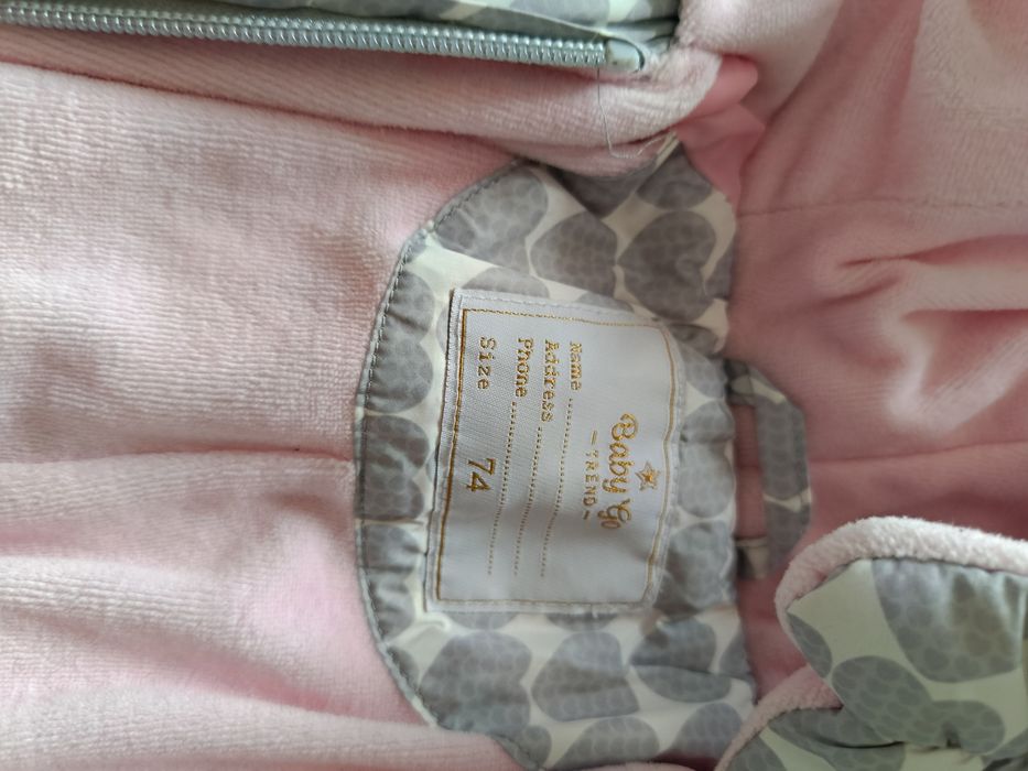 Комбинезон весна - осень 74см