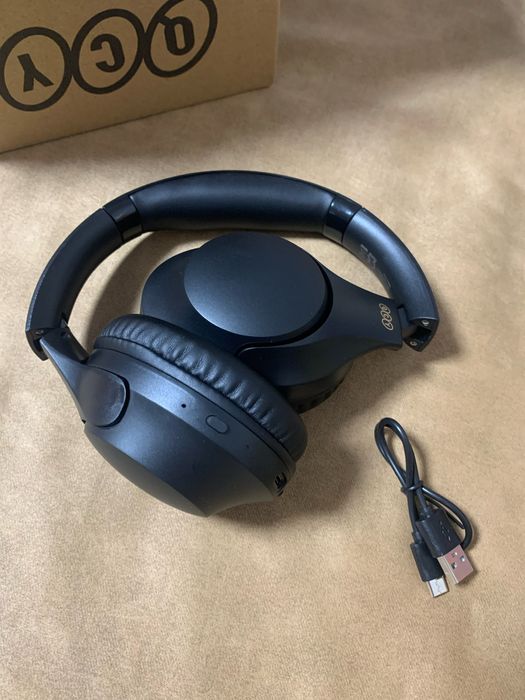 Безжични ENC слушалки QCY H-2, Bluetooth 5.3, 60h. Play, Bass и EQ APP