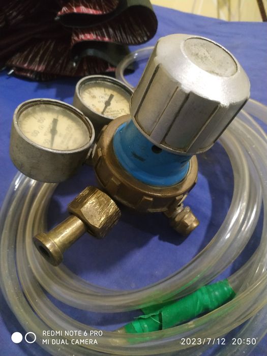 Кислород балон с редуктором