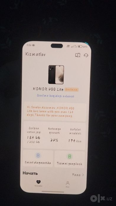 Honor 400 lite sotiladi