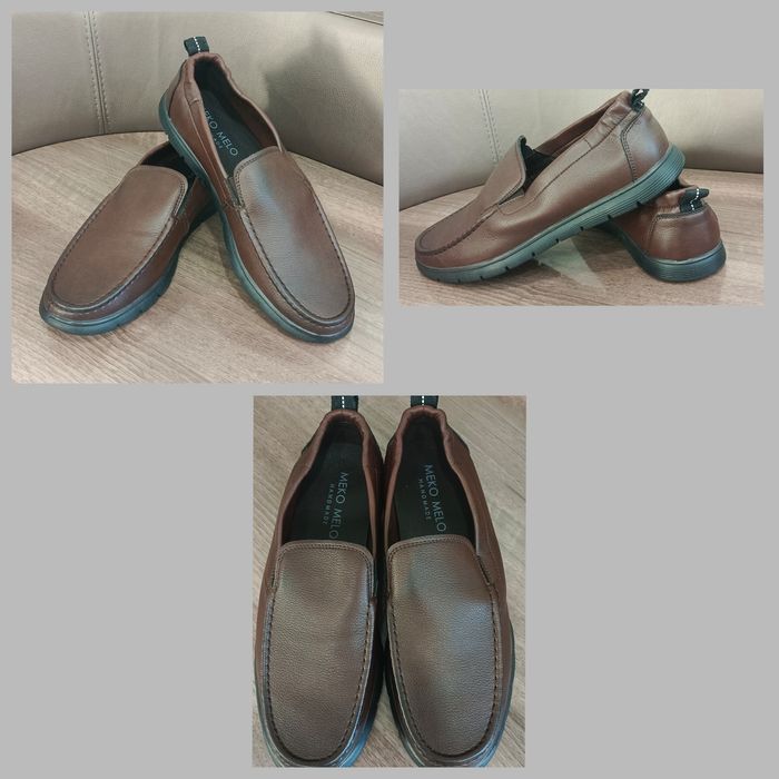 Распродажа новых кожаных мокасин