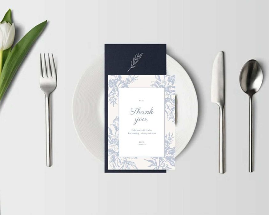 Декорация за маса с персонален дизайн