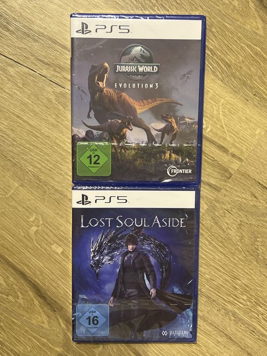 Jocuri Playstation5    Jurassic World si Lost Soul Aside