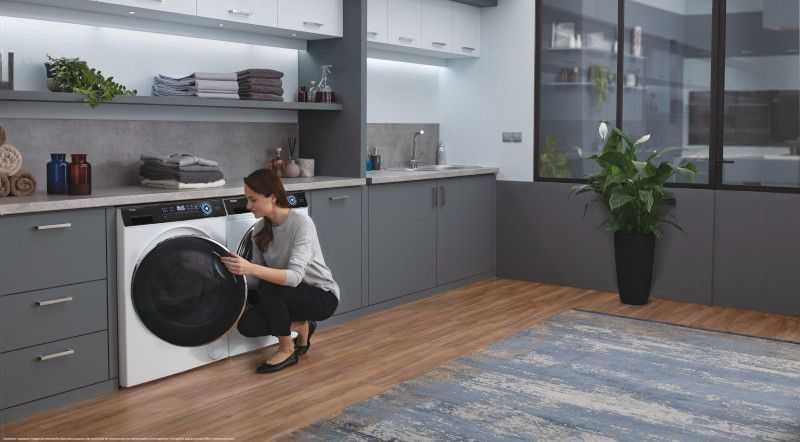 Нова 10 кг инверторна сушилня с термопомпа Haier HD100-A2979NU1-S