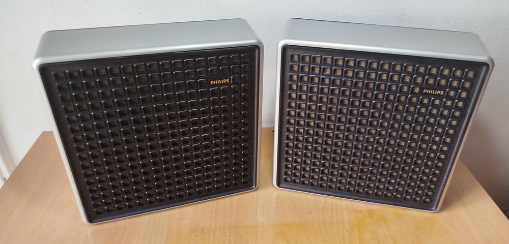 Винтидж HI-FI тонколони Philips 22EG 614, широколентови с топъл звук