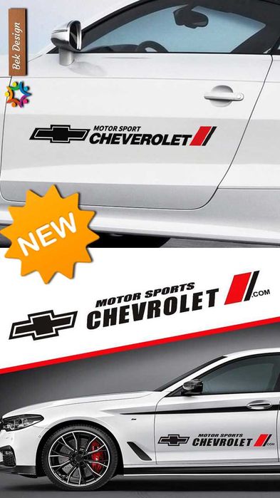 Новинка! Фирменный  наклейки с логотипом для автомобиля "Chevrolet"