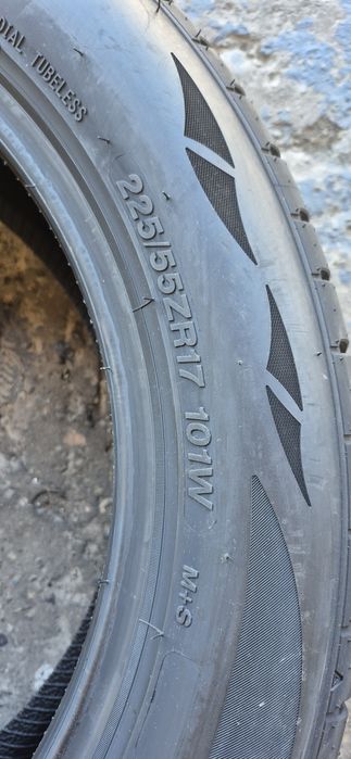 4 anvelope vara noi Tercelo 225/55/17,dot 2025.Pretul este pe bucata.