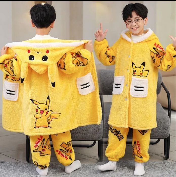 Халаты махровые детские