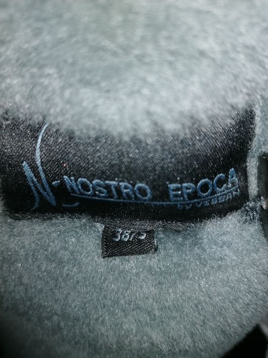 Palton din blana de miel si vulpe Nostro Epoca by Vessan