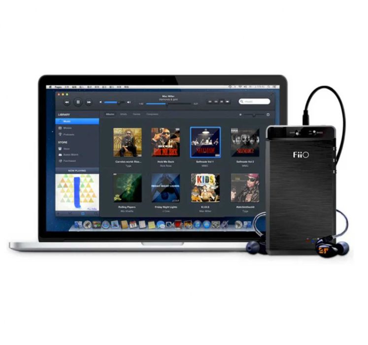 Портативный ЦАП+усилитель FiiO E18 Kunlun.
