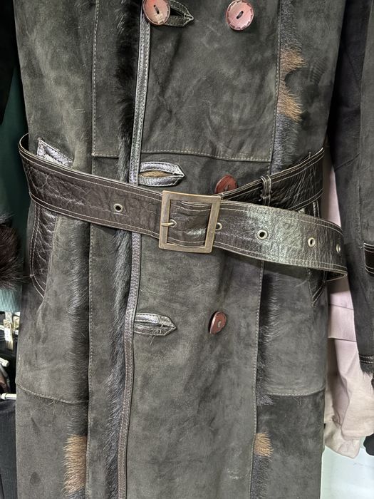 Дубленка одевали несколько раз