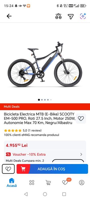 Bicicleta electrica