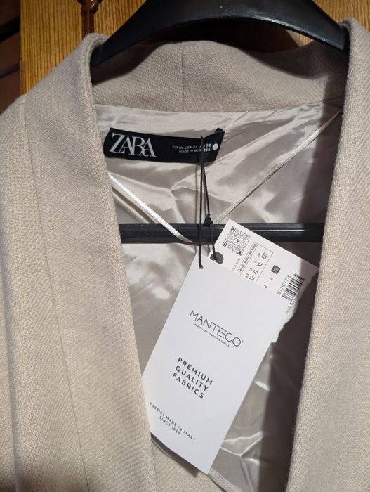 Palton nou Zara Manteco