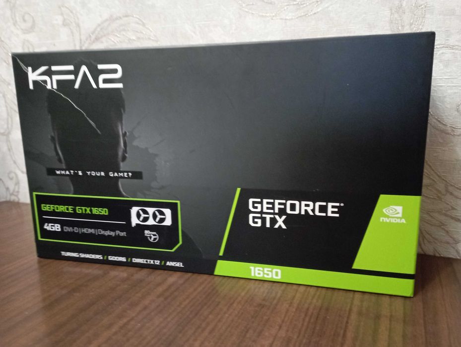 KFA2 GeForce GTX 1650 4 ГБ GDDR6