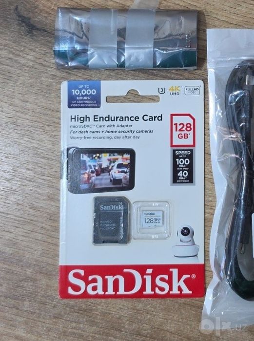 Sandisk high endurance microsd microsd 128gb 4K