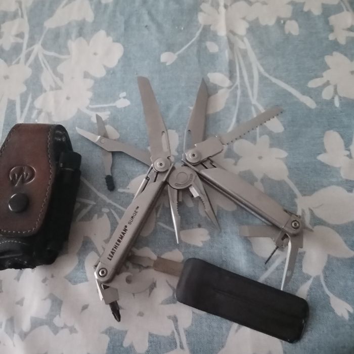 Мультитул Лезерман, викторинокс