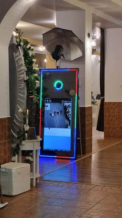 Oglinda magica,cabina foto & 360,bar mobil,fum greu,sori rotitori