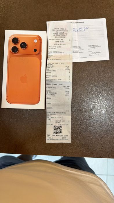 iPhone 17 pro 256 gb ЗАПЕЧАТАН 2 години гаранция!