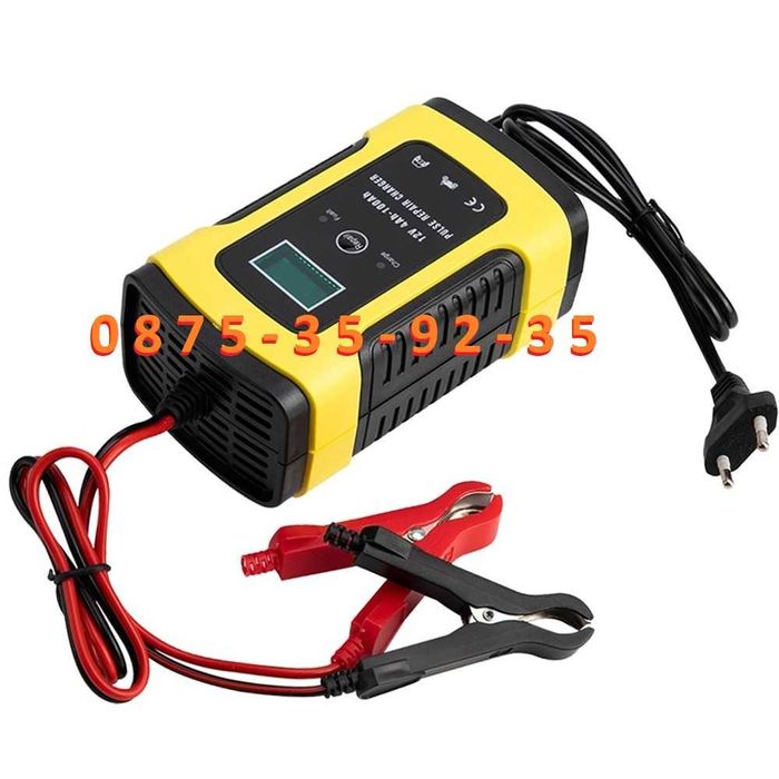 СМАРТ Зарядно устройство за АКУМУЛАТОР кола автомобил мотор мотоциклет