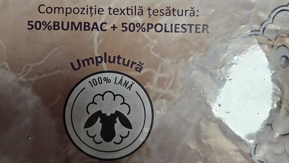 Олекотена завивка нова с вълна