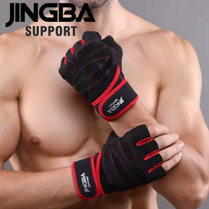 Антиплъзгащи спортни ръкавици  Jingba JB-4001 Fitness Gloves