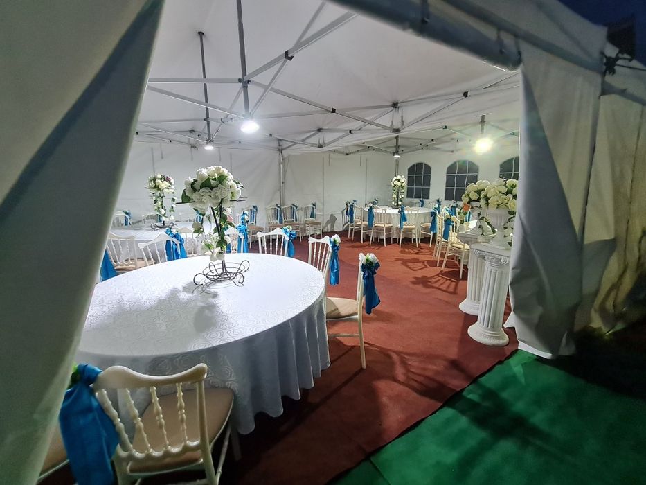 Inchirieri cort de nunta, botez, turta, majorat, ciorba de potroace.