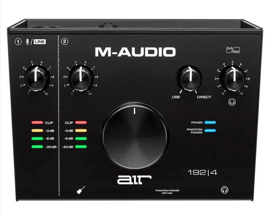 Внешняя звуковая карта M-Audio AIR 192x4 + микрофон M-Audio Novablack
