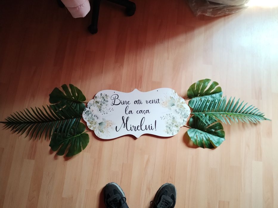 Ornament nuntă, decor poarta, intrare