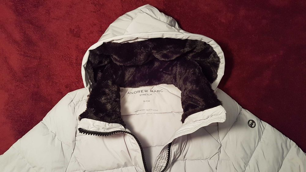 Andrew Marc® Stretch зимно дълго дамско яке парка размер S ОРИГИНАЛНО
