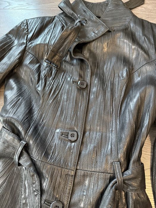 Сет Якета Естествена кожа