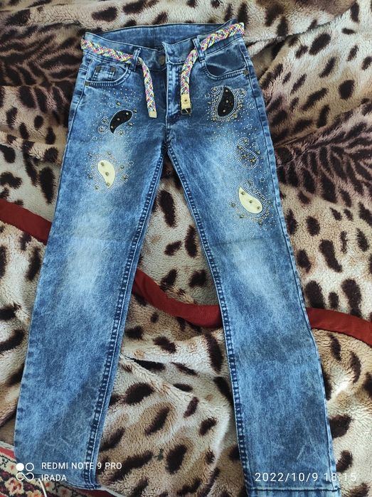 Джинсы детские для девочки