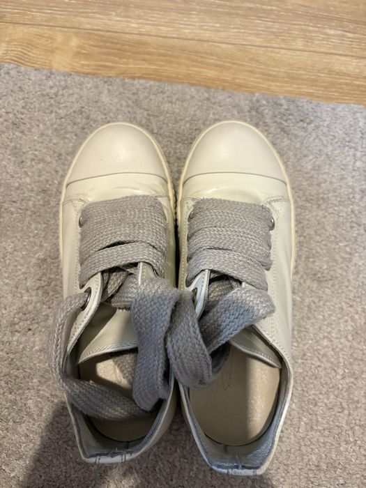 rick owens low jumbo laces