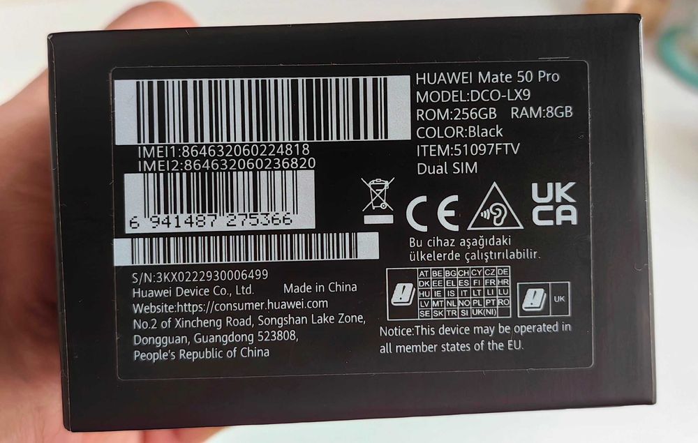 Продавам Huawei Mate 50 PRO