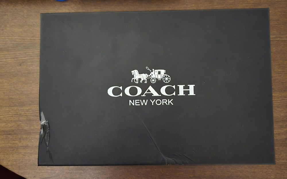 Разкошна, рядка, оригинална мъжка чанта Coach