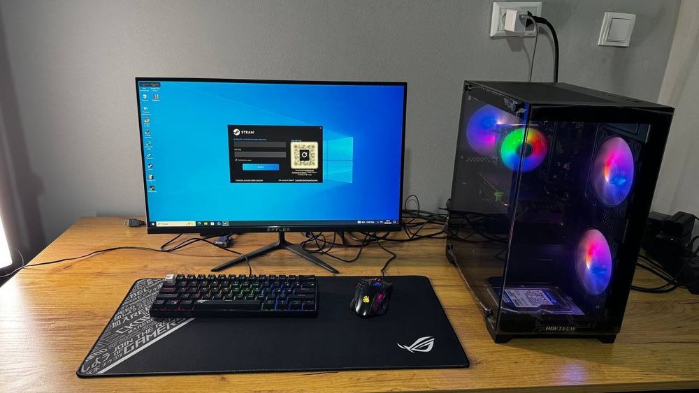 i3 9100, SSD 128GB, VIDEO KARTA. GTX1060  3GB, 16GB RAM