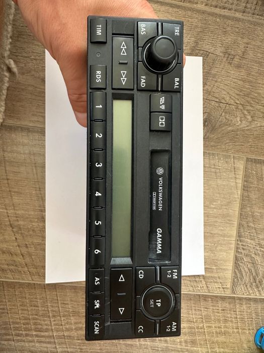 Оригинално радио gamma Vw/VW Gamma радио работещо с код