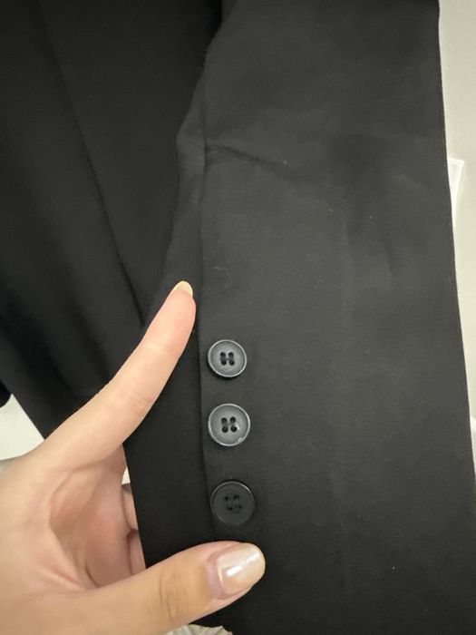 Пиджак черный классический