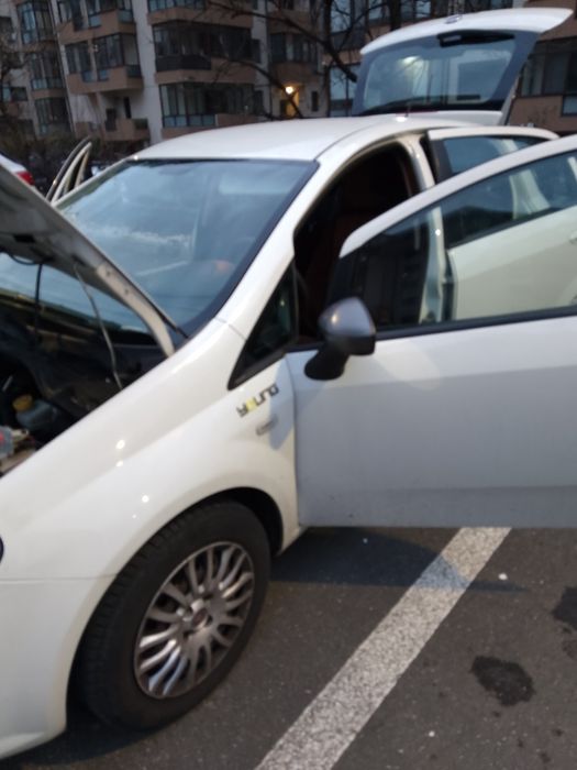 Fiat Punto youang alb motor 1 2  2017/52000 km