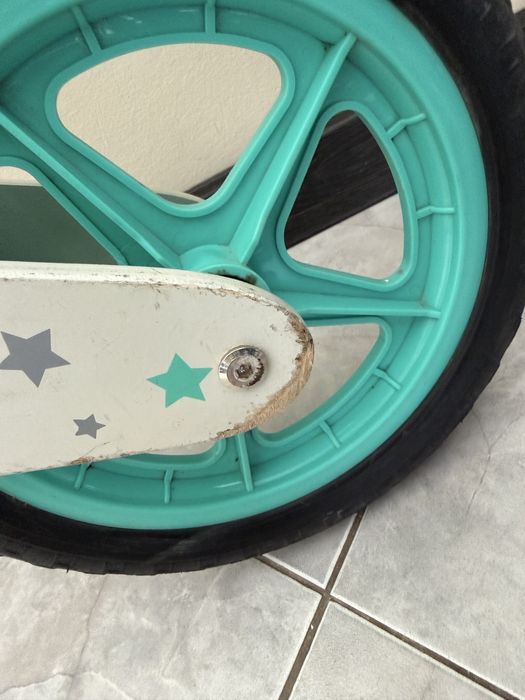 Kолело за балансиране KinderKraft Runner Stars дървено